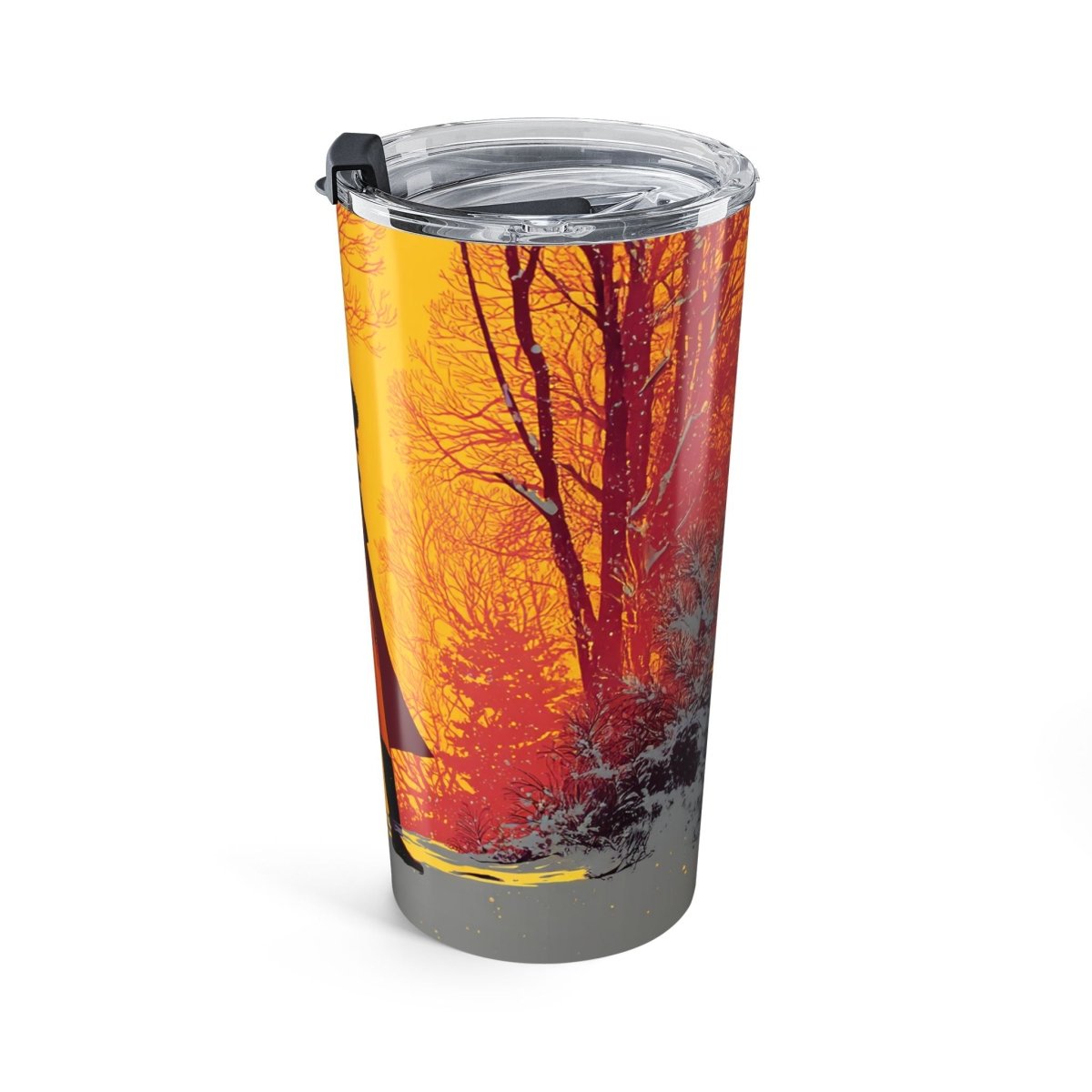 Winter Walk Tumbler - Afrocentric Art by The Trini Gee