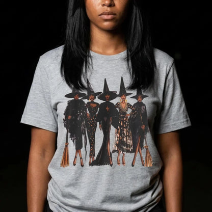 Witch Coven Shirt - Afrocentric Art by The Trini Gee