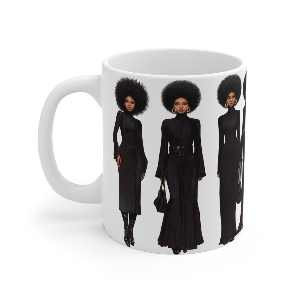 Witch Vibe Mug - Afrocentric Art by The Trini Gee
