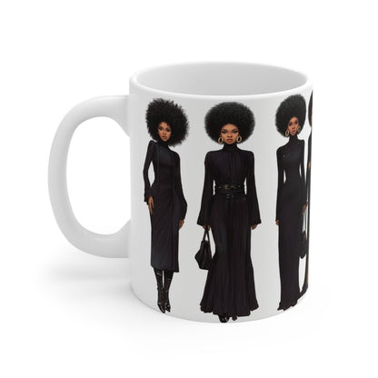Witch Vibe Mug - Afrocentric Art by The Trini Gee