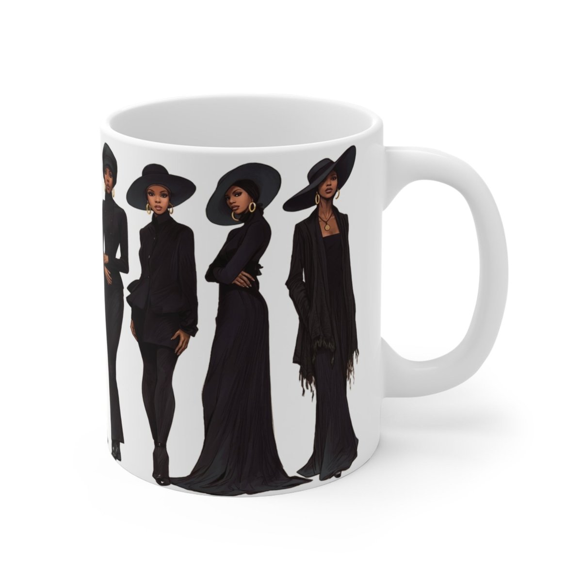 Witch Vibe Mug - Afrocentric Art by The Trini Gee