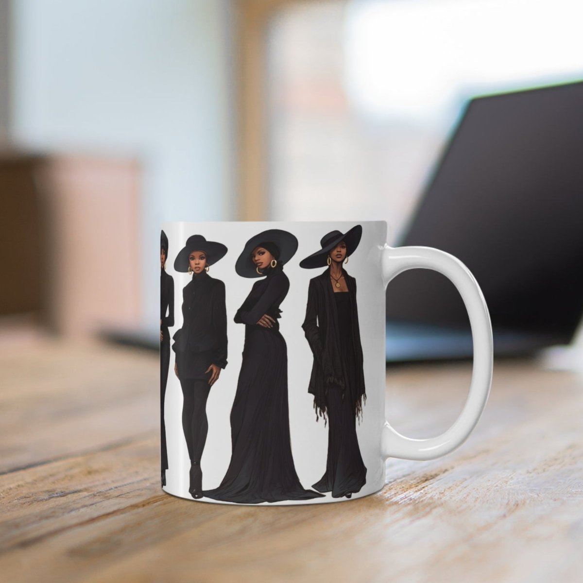 Witch Vibe Mug - Afrocentric Art by The Trini Gee