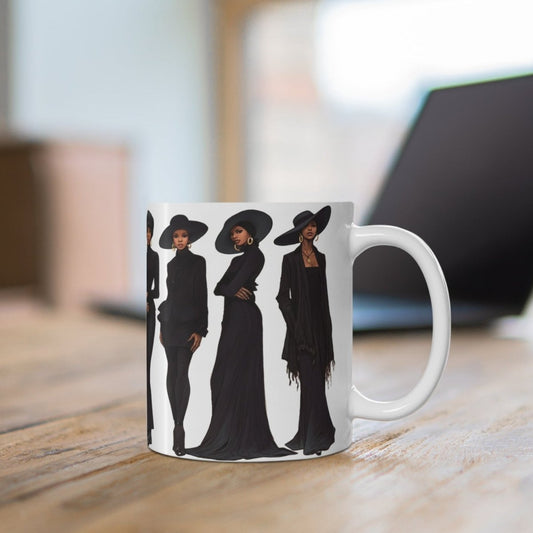 Witch Vibe Mug - Afrocentric Art by The Trini Gee