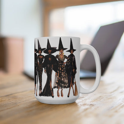 Witch Vibe Mug - Afrocentric Art by The Trini Gee