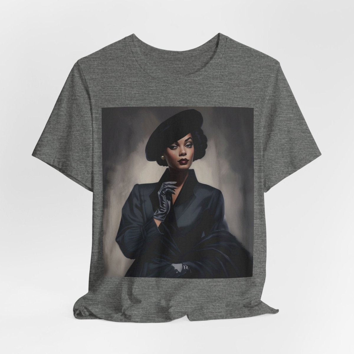 Woman in Black Shirt - The Trini Gee