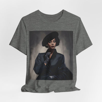 Woman in Black Shirt - The Trini Gee