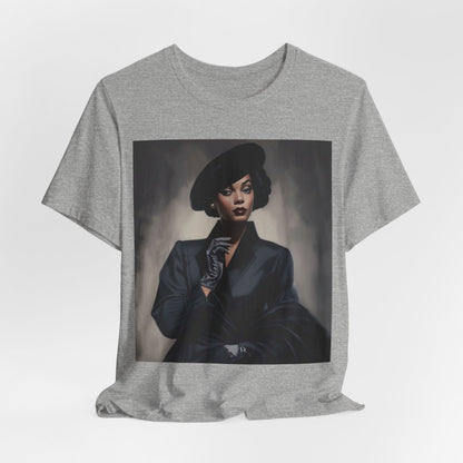 Woman in Black Shirt - The Trini Gee