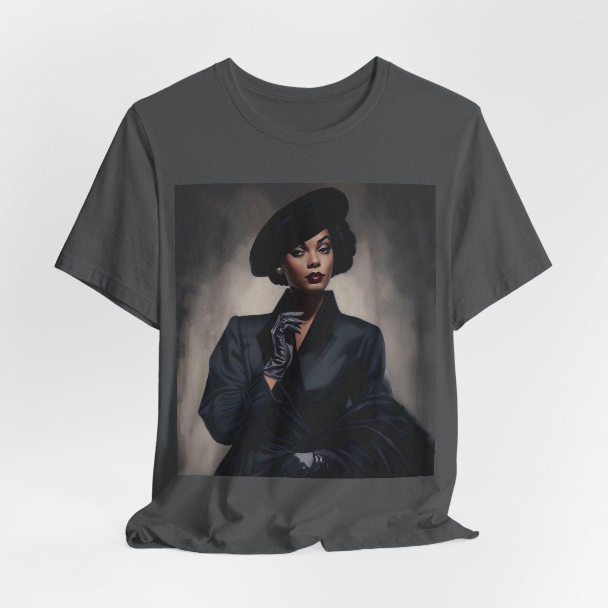 Woman in Black Shirt - The Trini Gee