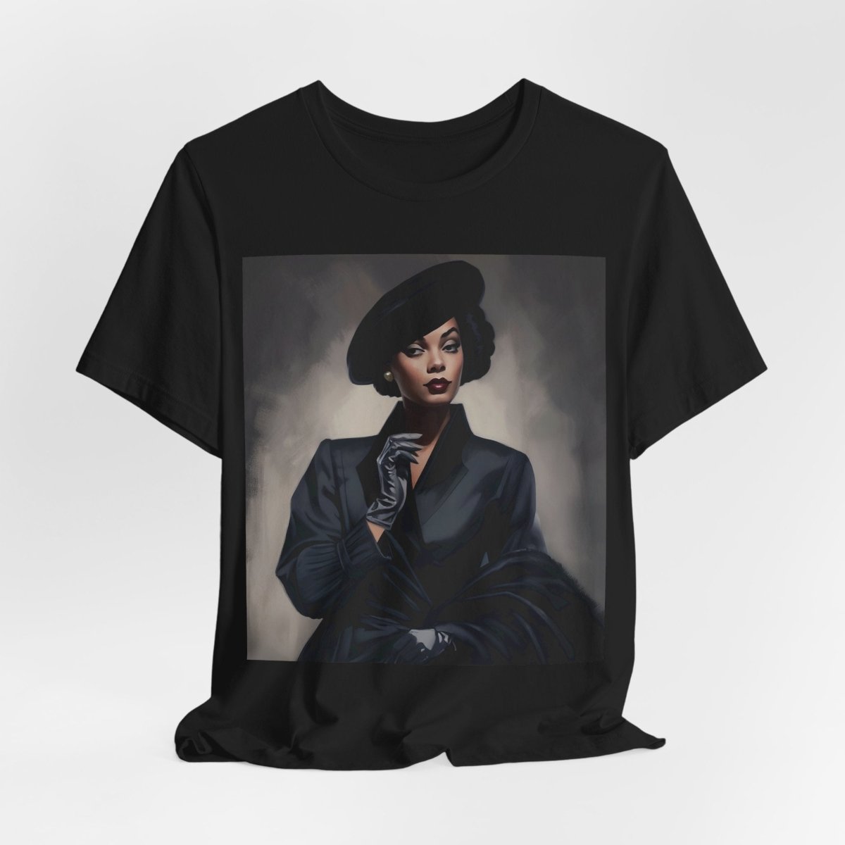 Woman in Black Shirt - The Trini Gee