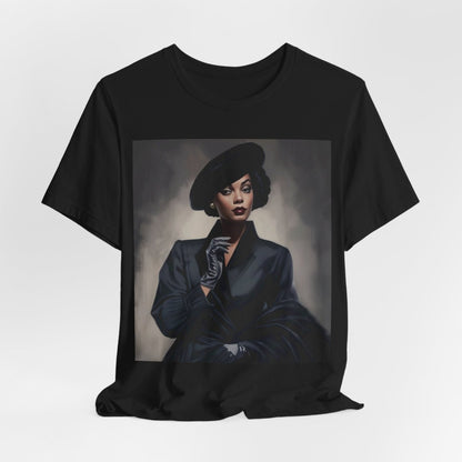 Woman in Black Shirt - The Trini Gee