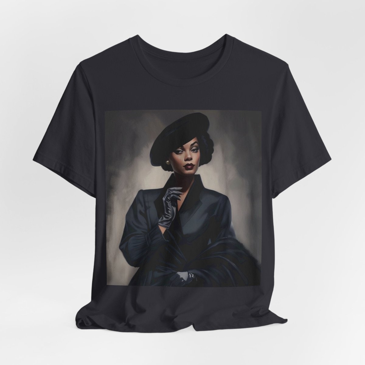 Woman in Black Shirt - The Trini Gee