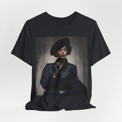 Woman in Black Shirt - The Trini Gee