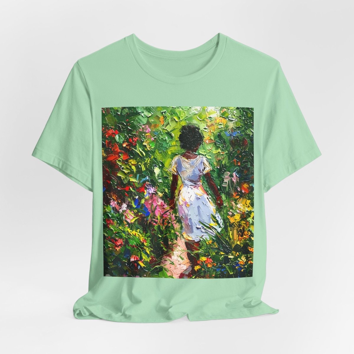 Woman in Garden Shirt - The Trini Gee