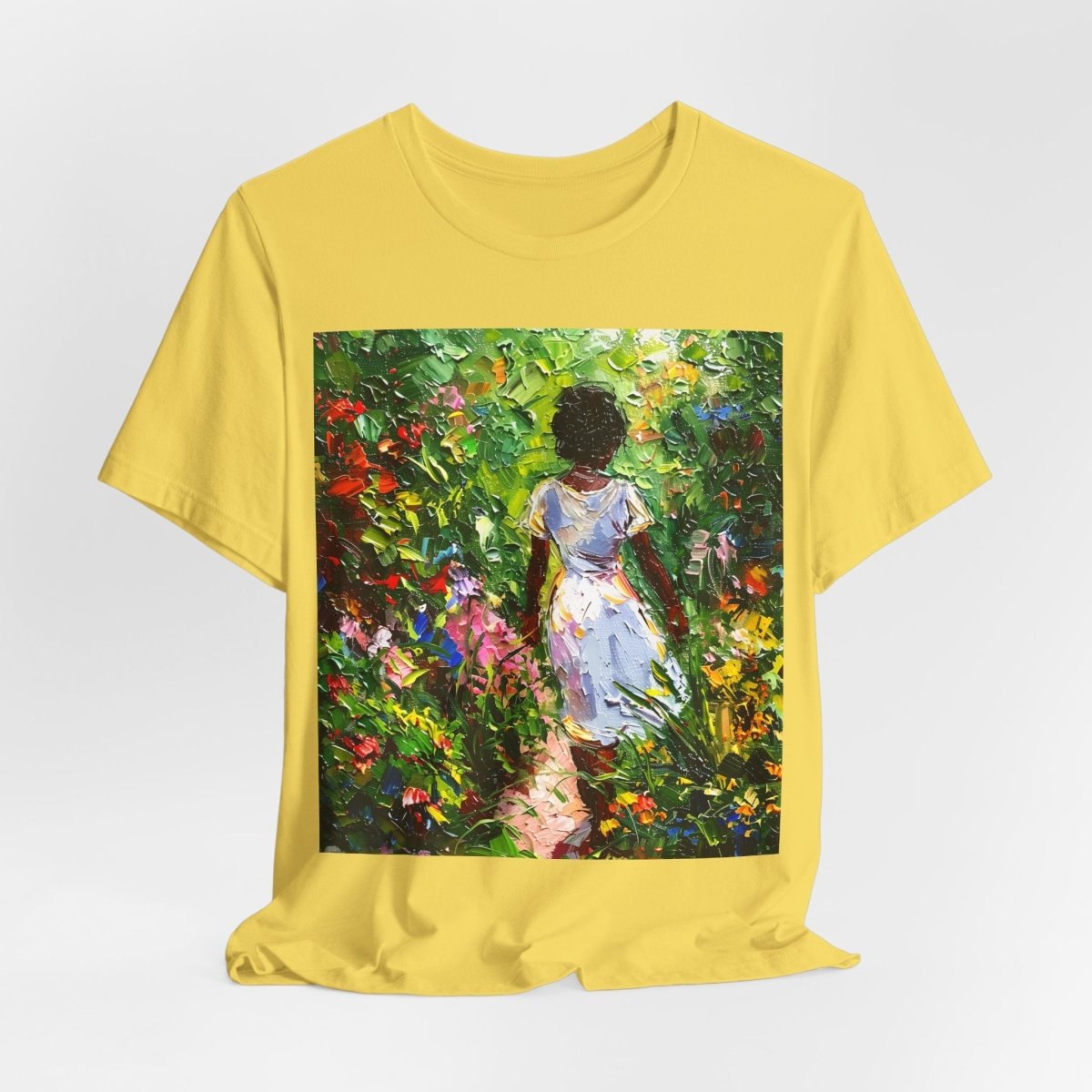 Woman in Garden Shirt - The Trini Gee