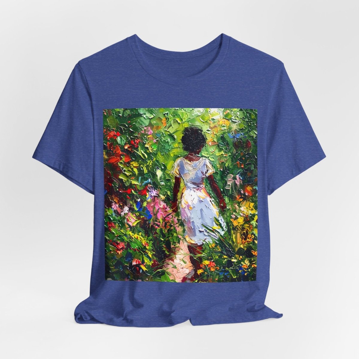 Woman in Garden Shirt - The Trini Gee