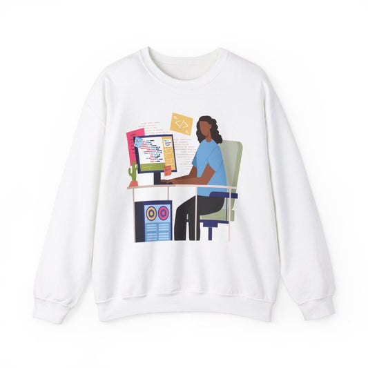 Woman in Tech Shirt - The Trini Gee