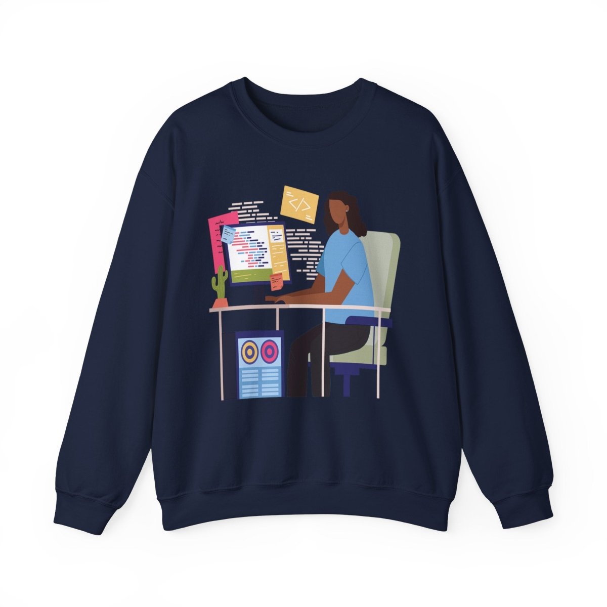 Woman in Tech Shirt - The Trini Gee