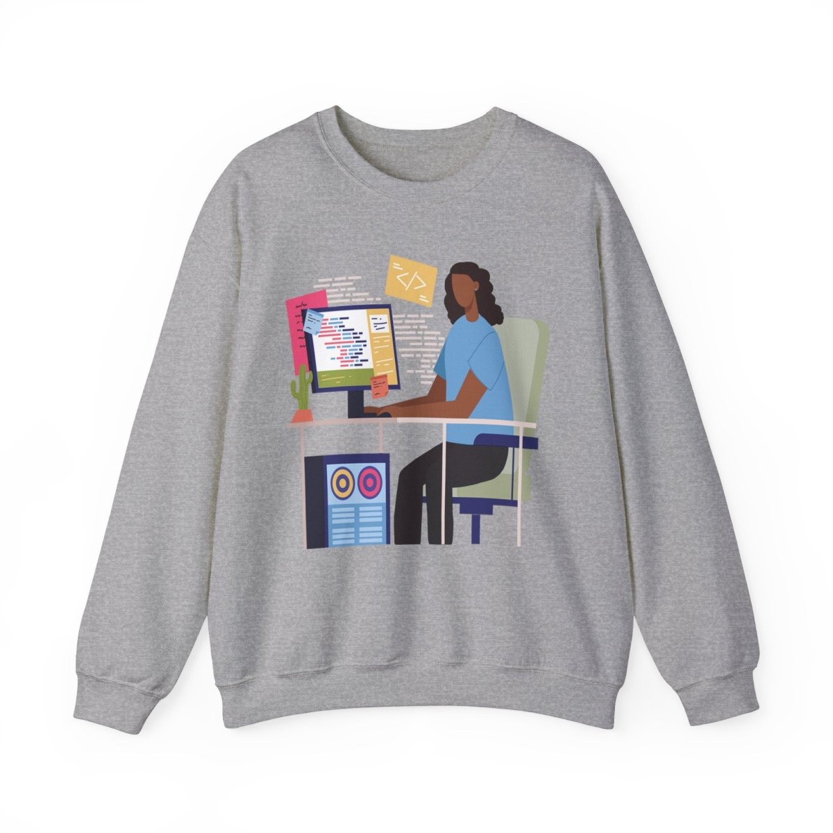 Woman in Tech Shirt - The Trini Gee