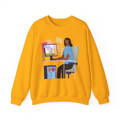 Woman in Tech Shirt - The Trini Gee