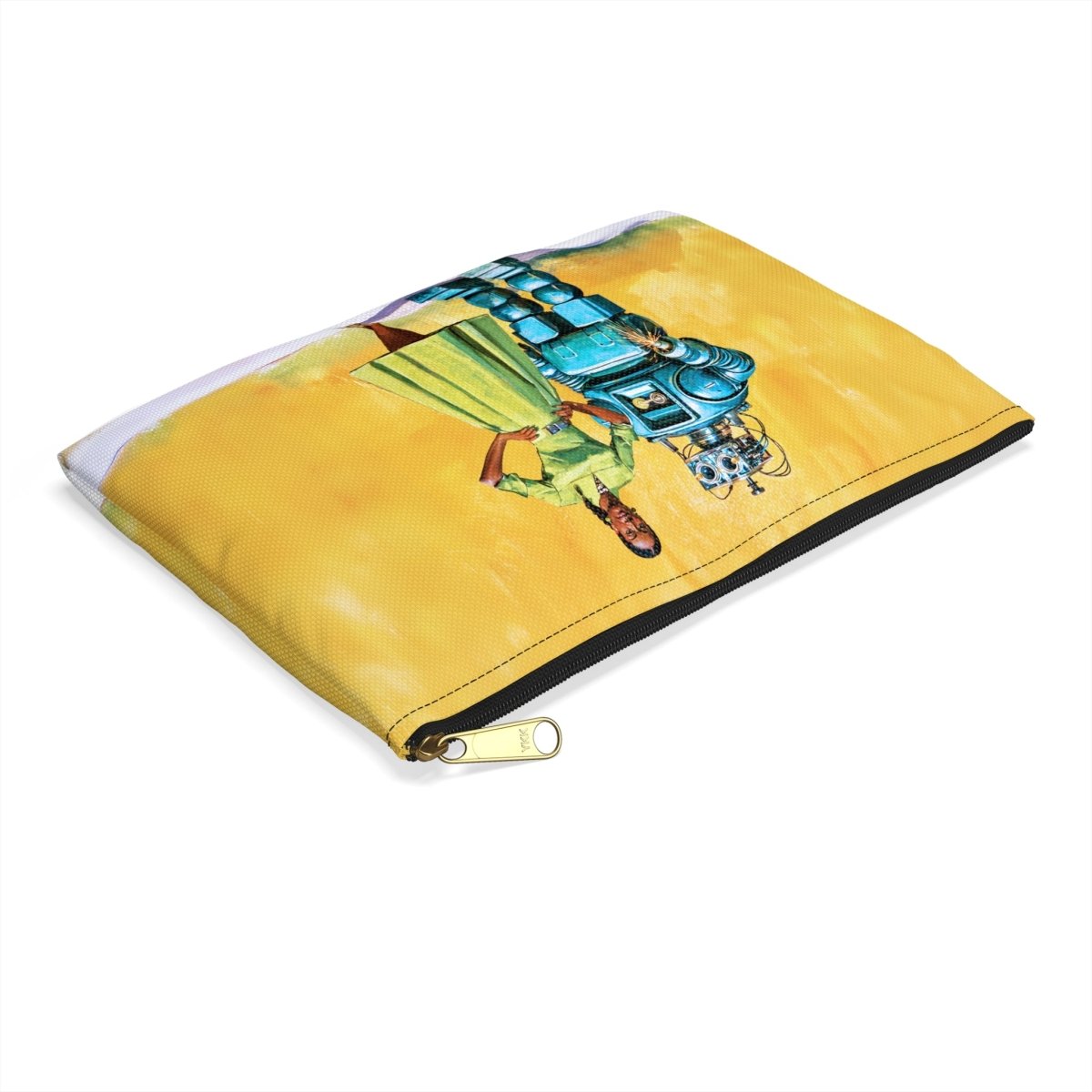 Woman with Bot Accessory Pouch - Afrocentric Art by The Trini Gee