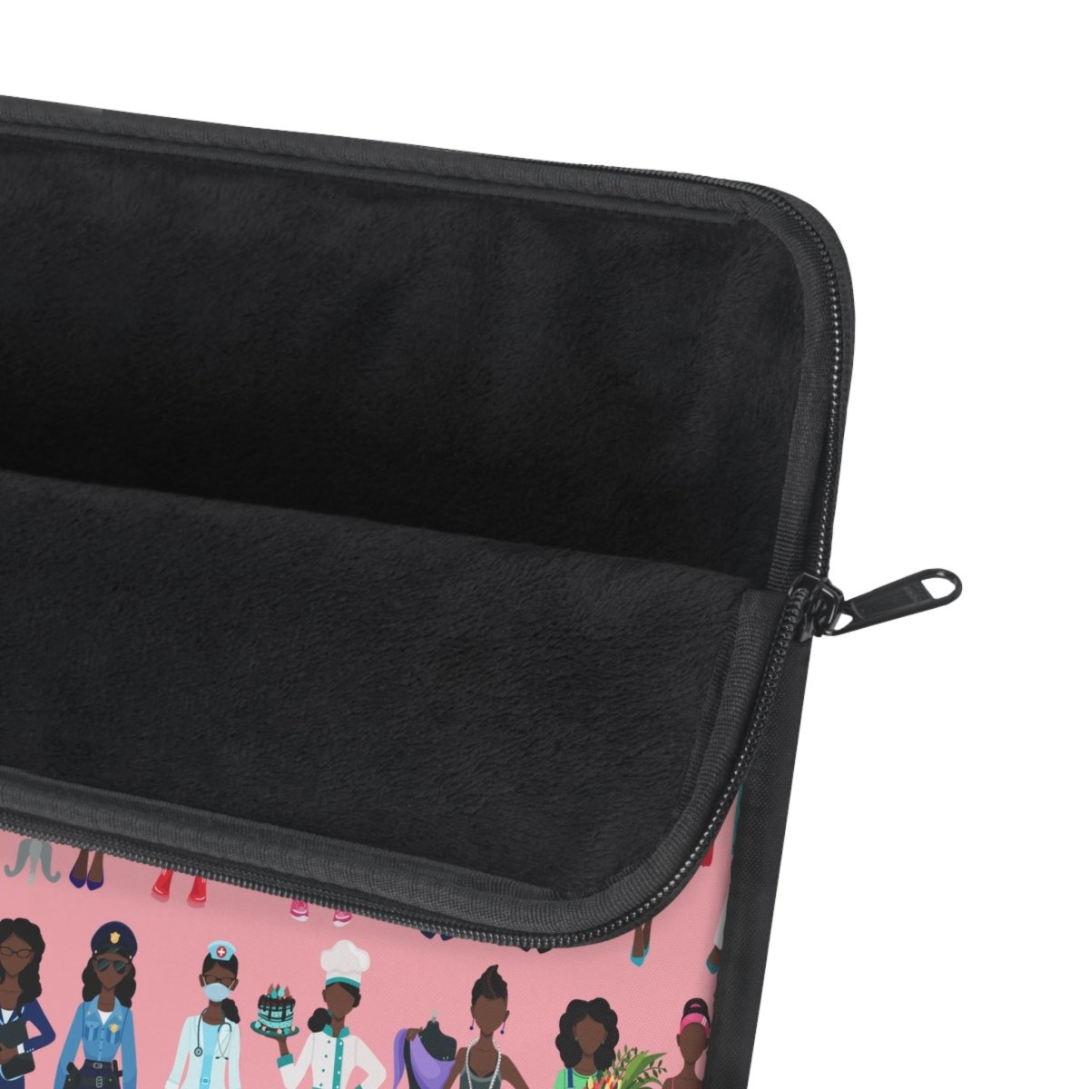 Women Careers Laptop Sleeve - Afrocentric Art by The Trini Gee