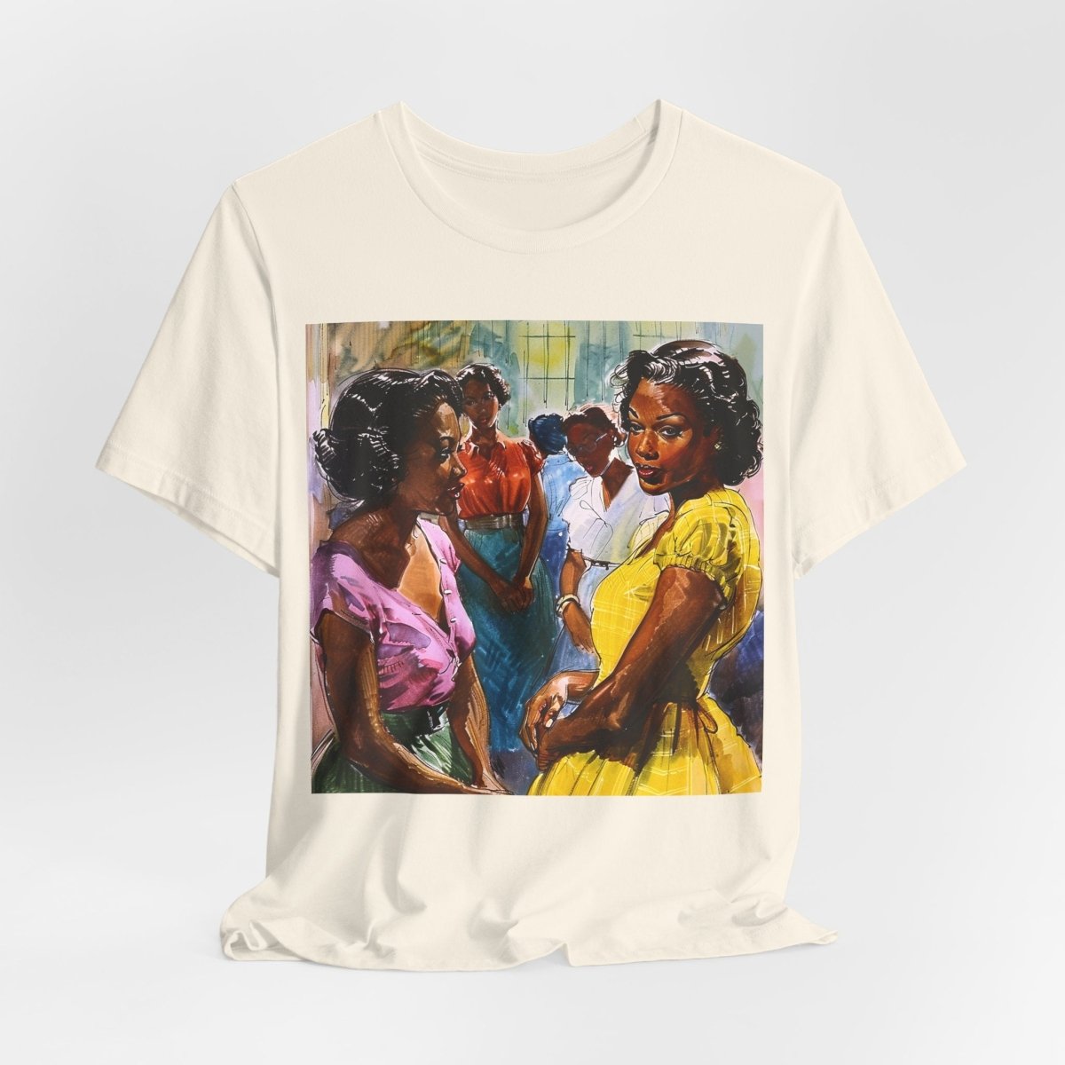 Women Chat Shirt - Afrocentric Art by The Trini Gee