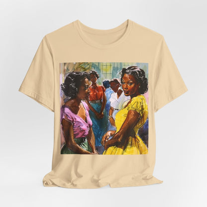 Women Chat Shirt - Afrocentric Art by The Trini Gee