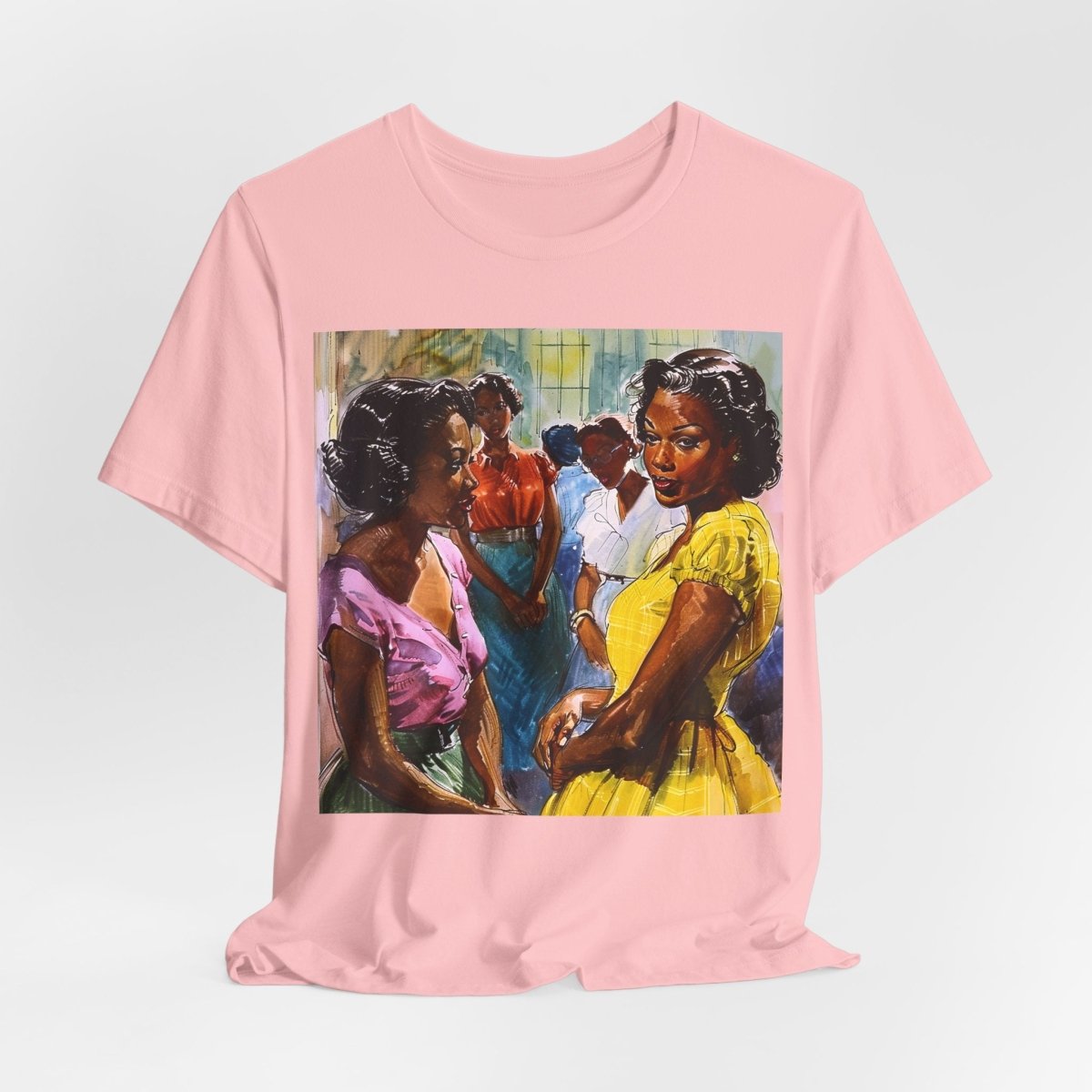 Women Chat Shirt - Afrocentric Art by The Trini Gee