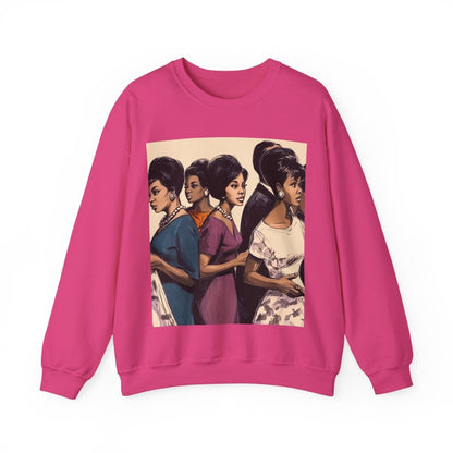 Women Enter Sweatshirt - Afrocentric Art by The Trini Gee