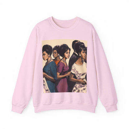 Women Enter Sweatshirt - Afrocentric Art by The Trini Gee