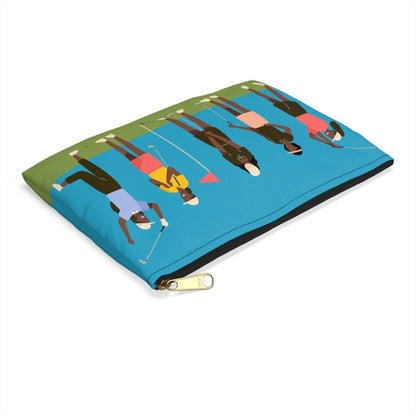 Women Golf Pouch - Afrocentric Art by The Trini Gee