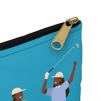 Women Golf Pouch - Afrocentric Art by The Trini Gee