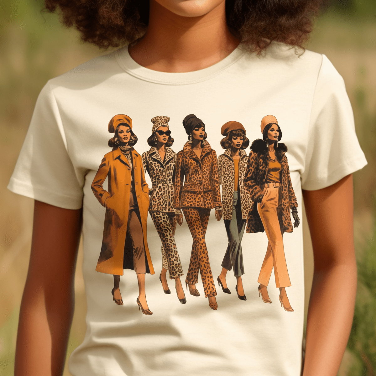 Women in Animal Prints Shirt - The Trini Gee