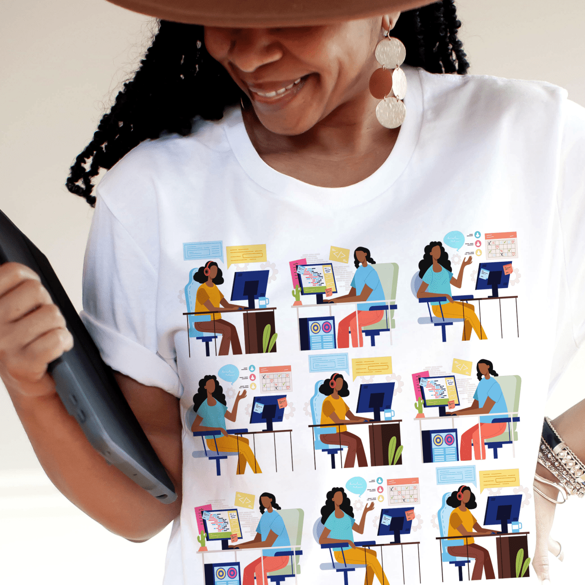 Women in Tech Shirt - The Trini Gee