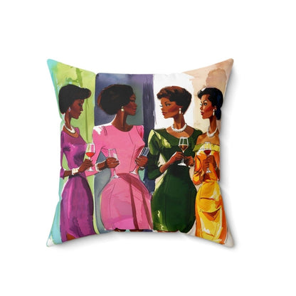 Women Wine Pillow - The Trini Gee