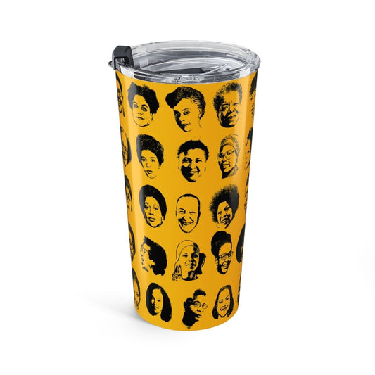 Women Writers Tumbler - Afrocentric Art by The Trini Gee