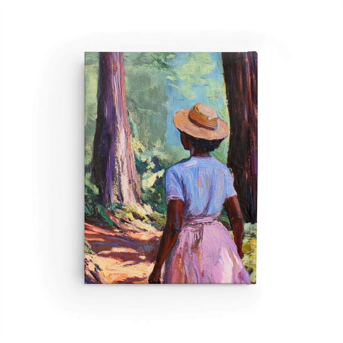 Woods Walk Journal - Afrocentric Art by The Trini Gee