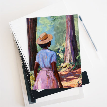 Woods Walk Journal - Afrocentric Art by The Trini Gee