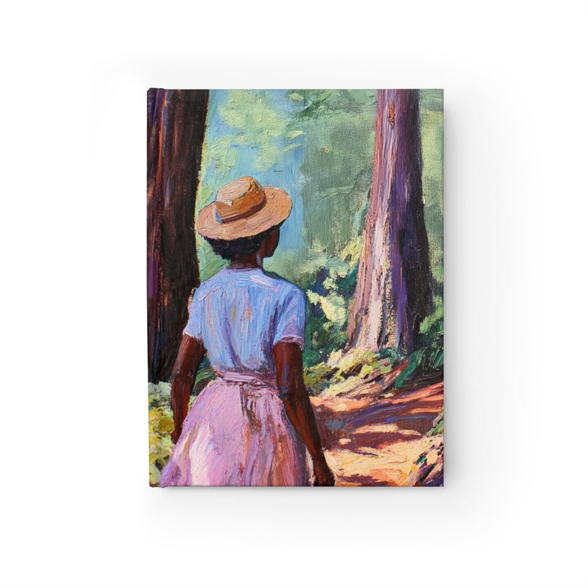 Woods Walk Journal - Afrocentric Art by The Trini Gee