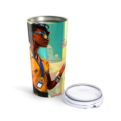 Work Robot 20oz Tumbler - The Trini Gee