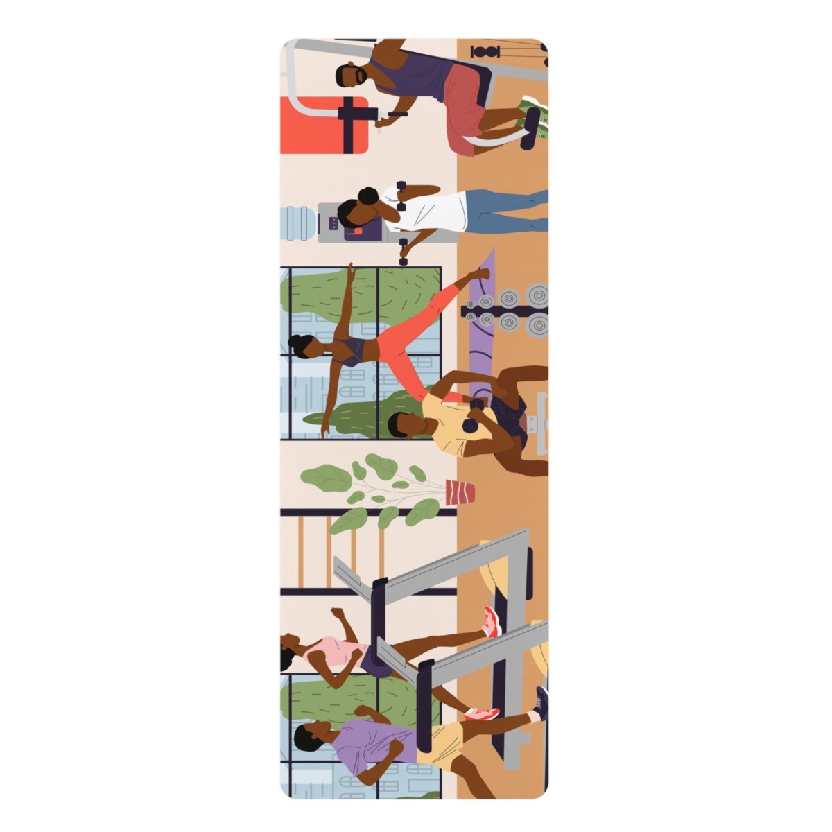 Workout Fitness Yoga Mat - The Trini Gee