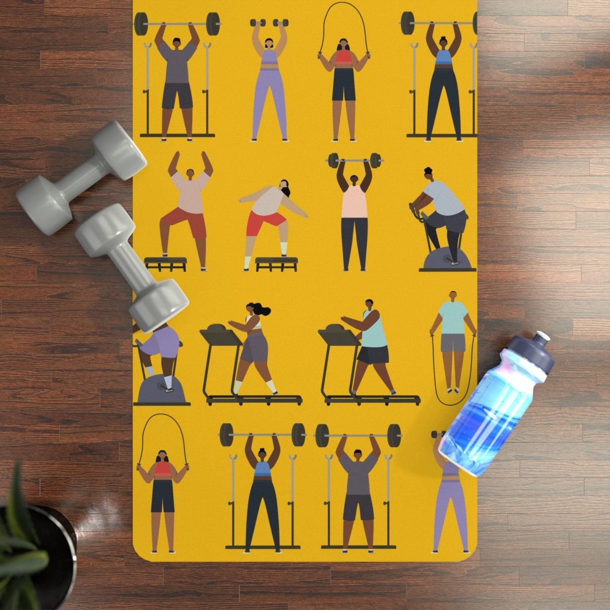 Workout Yoga Mat - The Trini Gee