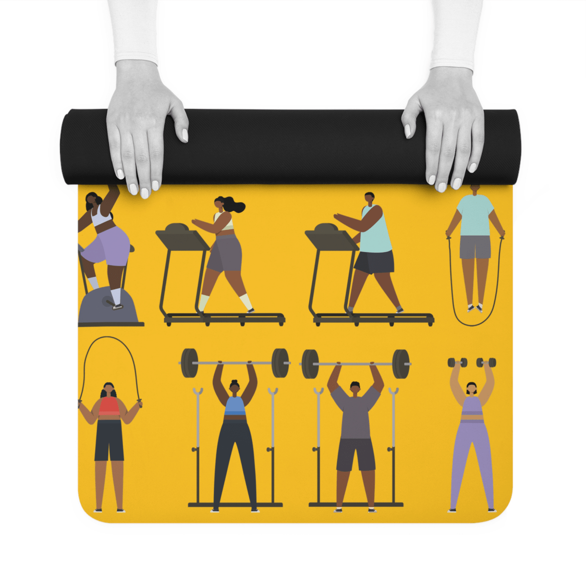 Workout Yoga Mat - The Trini Gee