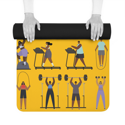 Workout Yoga Mat - The Trini Gee