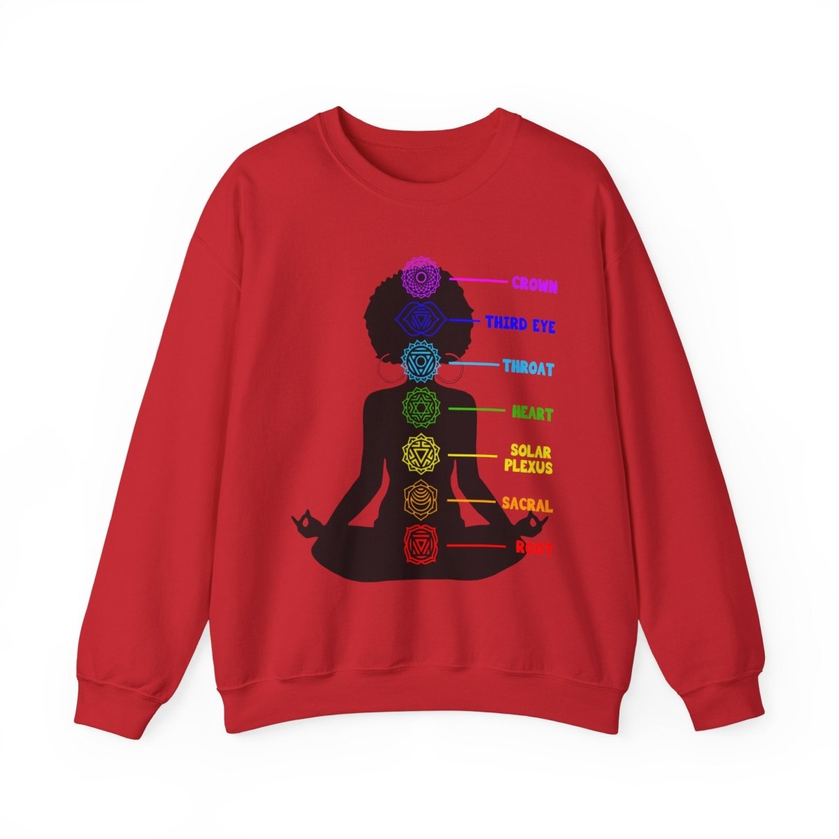 Yoga Chakra Sweatshirt - The Trini Gee