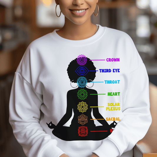 Yoga Chakra Sweatshirt - The Trini Gee