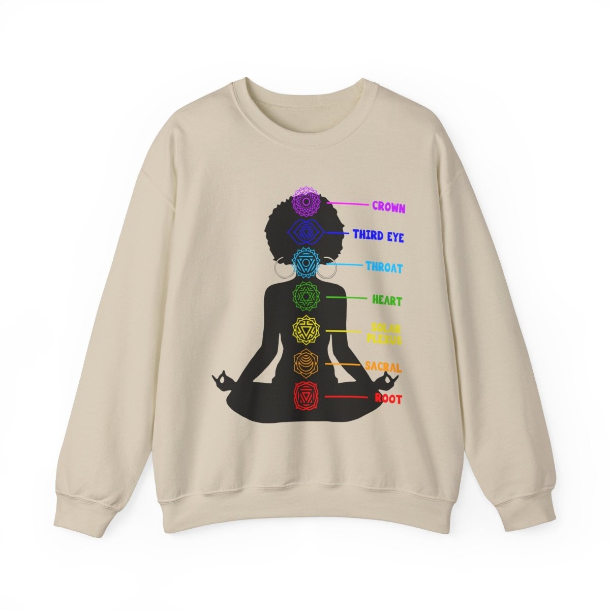 Yoga Chakra Sweatshirt - The Trini Gee