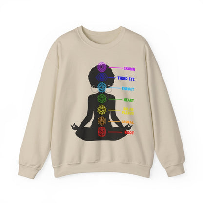 Yoga Chakra Sweatshirt - The Trini Gee