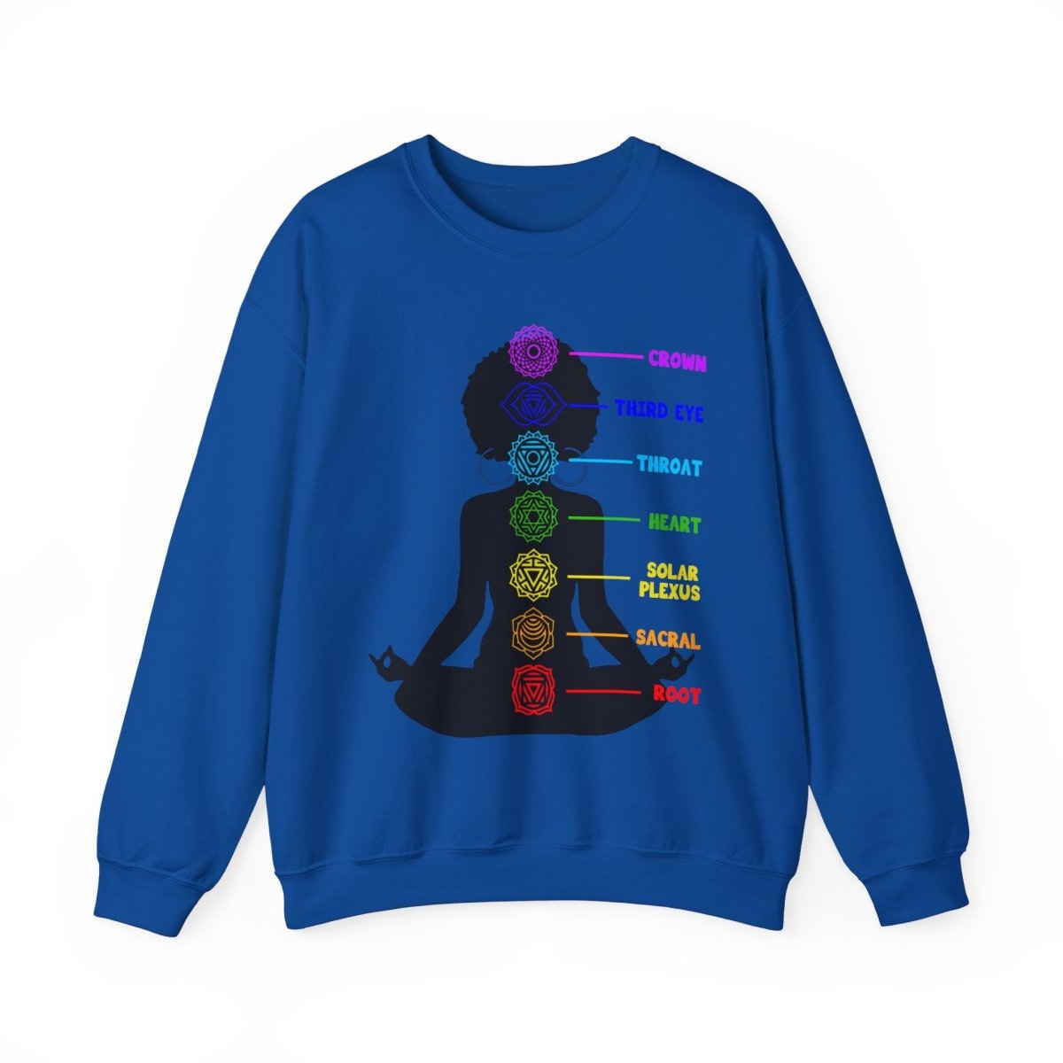 Yoga Chakra Sweatshirt - The Trini Gee