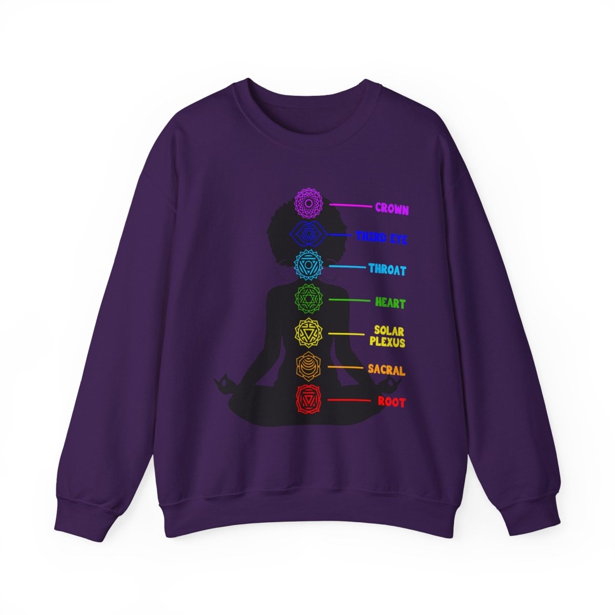 Yoga Chakra Sweatshirt - The Trini Gee